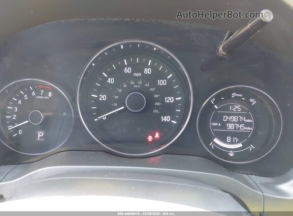 3CZRU6H31LM729522 2020 HONDA HR-V Серебряный Вид задних сидений