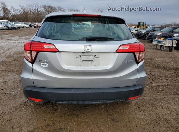 3CZRU6H32HG708510 2017 HONDA HR-V Серебряный Вид сзади
