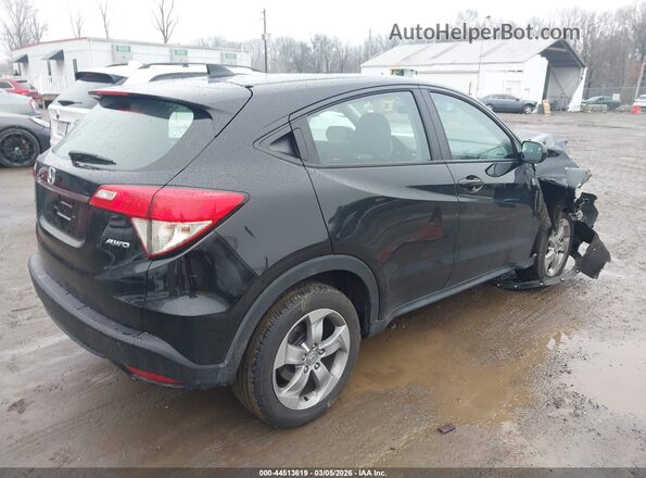 3CZRU6H32KG726223 2019 HONDA HR-V Черный Задняя правая четверть
