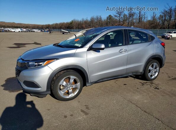 3CZRU6H32KM728152 2019 HONDA HR-V Серебряный Передняя левая четверть