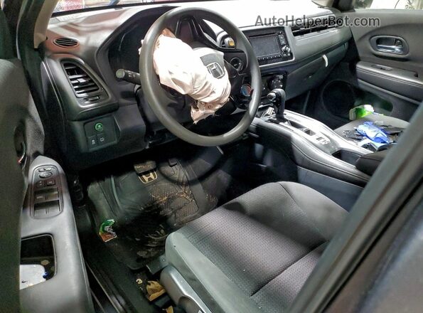 3CZRU6H37NM742357 2022 HONDA HR-V Gray Dashboard view