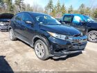 2019 Honda Hr-v Lx Black vin: 3CZRU6H38KG718904