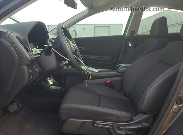 3CZRU6H39LM723211 2020 HONDA HR-V Серый Вид салона спереди