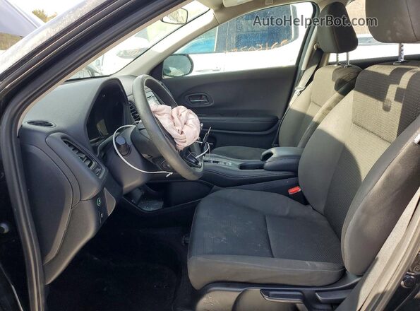 3CZRU6H3XKG734926 2019 HONDA HR-V Черный Вид салона спереди