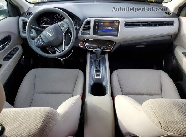 3CZRU6H50JM723595 2018 HONDA HR-V Белый Вид панели приборов