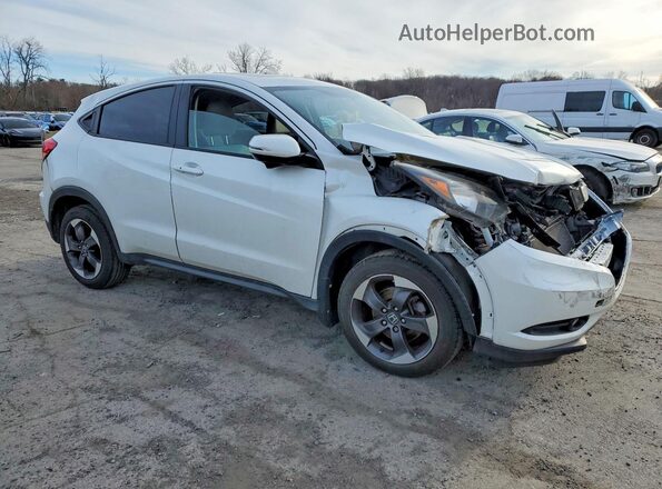 3CZRU6H50JM723595 2018 HONDA HR-V Белый Передняя правая четверть