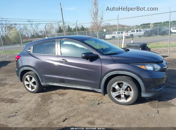 3CZRU6H52HM714925 2017 HONDA HR-V Серый Вид задней части салона