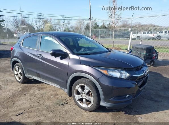 3CZRU6H52HM714925 2017 HONDA HR-V Серый Передняя правая четверть