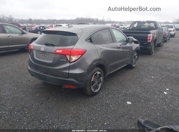 3CZRU6H52JM727177 2018 HONDA HR-V Серый Задняя правая четверть