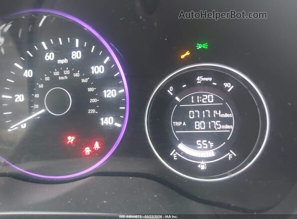 3CZRU6H52JM727177 2018 HONDA HR-V Серый Вид задних сидений