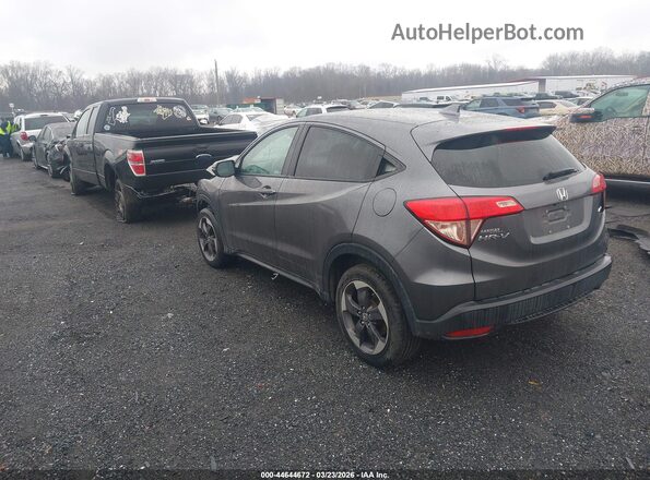 3CZRU6H52JM727177 2018 HONDA HR-V Серый Задняя левая четверть