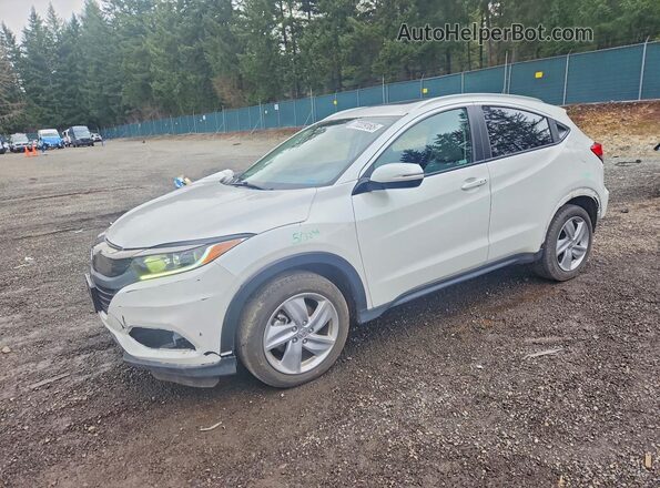 3CZRU6H52KM711935 2019 HONDA HR-V Белый Передняя левая четверть