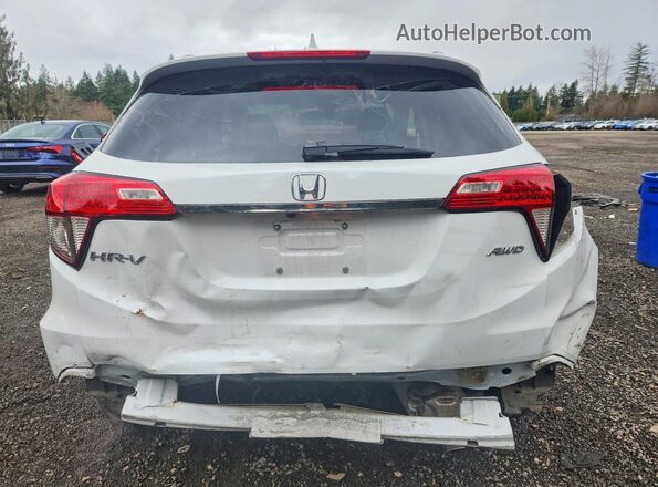 3CZRU6H52KM711935 2019 HONDA HR-V Белый Вид сзади