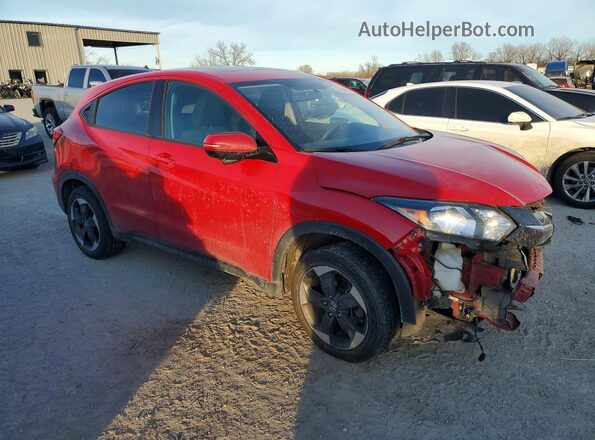 3CZRU6H53JG705266 2018 HONDA HR-V Красный Передняя правая четверть
