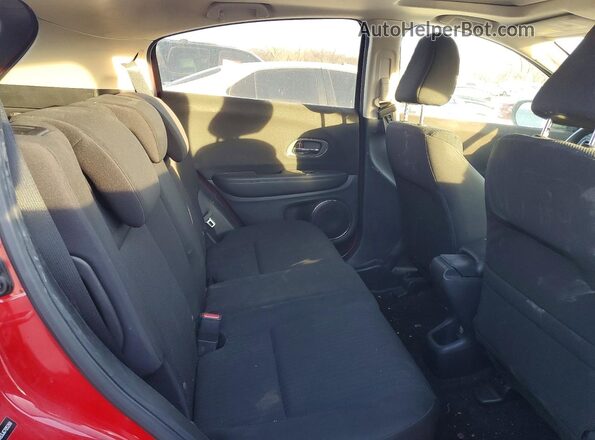 3CZRU6H53JG705266 2018 HONDA HR-V Красный Вид задней части салона