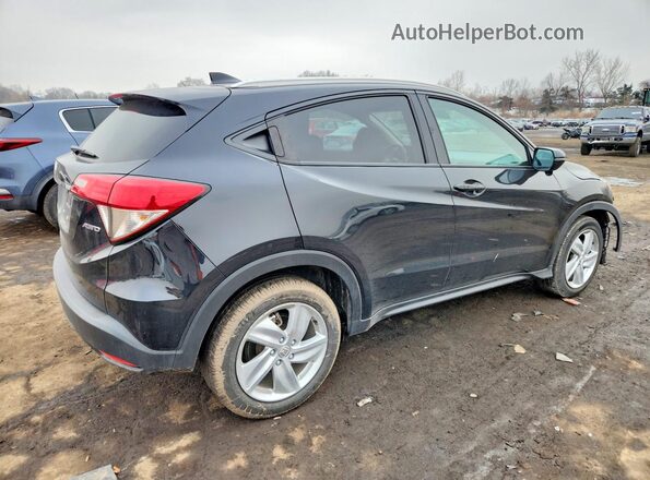 3CZRU6H53KM721387 2019 HONDA HR-V Черный Задняя правая четверть