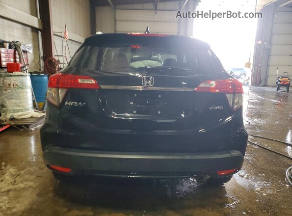 3CZRU6H53KM726945 2019 HONDA HR-V Black Vista trasera