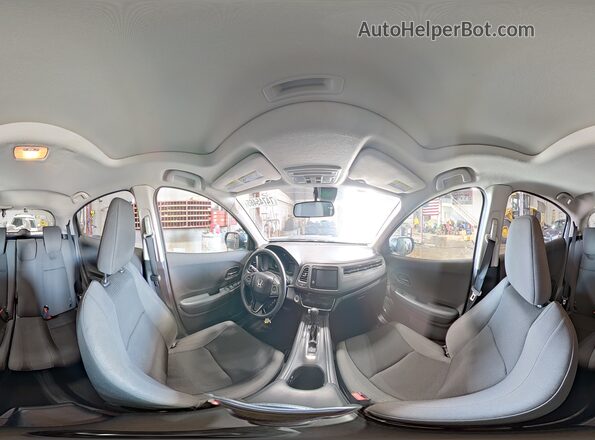3CZRU6H53KM726945 2019 HONDA HR-V Black Vista de la etiqueta del VIN