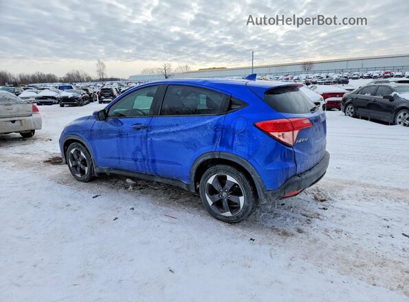 3CZRU6H56JG728010 2018 HONDA HR-V Синий Задняя левая четверть