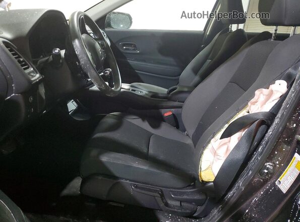 3CZRU6H56MM710497 2021 HONDA HR-V Коричневый Вид салона спереди