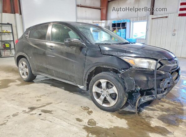 3CZRU6H57HM731395 2017 HONDA HR-V Черный Передняя правая четверть