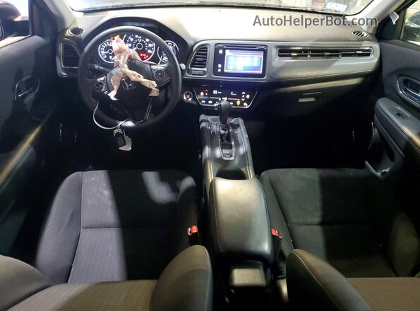3CZRU6H57HM731395 2017 HONDA HR-V Черный Вид панели приборов