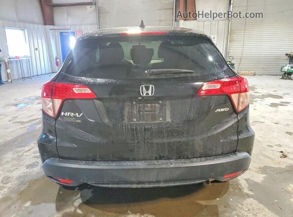 3CZRU6H57HM731395 2017 HONDA HR-V Черный Вид сзади