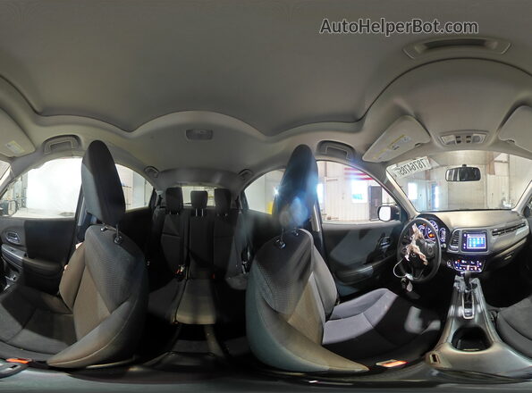 3CZRU6H57HM731395 2017 HONDA HR-V Черный Панорамный вид салона 360°