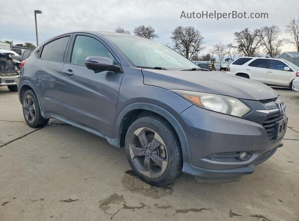 3CZRU6H57JG714049 2018 HONDA HR-V Серый Передняя правая четверть