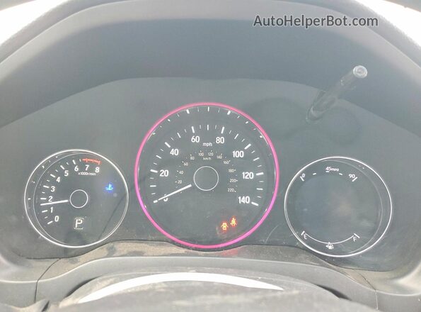 3CZRU6H57JG714049 2018 HONDA HR-V Серый Вид щитка приборов
