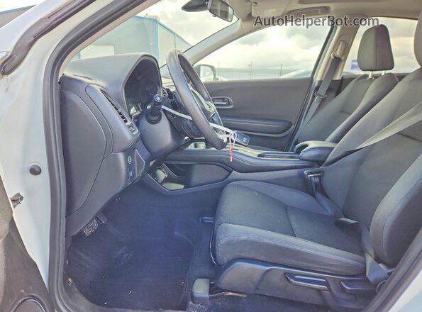 3CZRU6H58KM740372 2019 HONDA HR-V White Front interior view