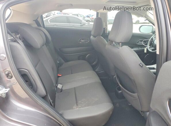 3CZRU6H58NM730185 2022 HONDA HR-V Серый Вид задней части салона