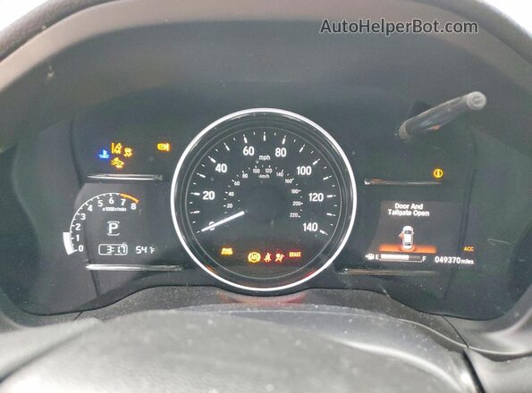 3CZRU6H58NM730185 2022 HONDA HR-V Серый Вид щитка приборов