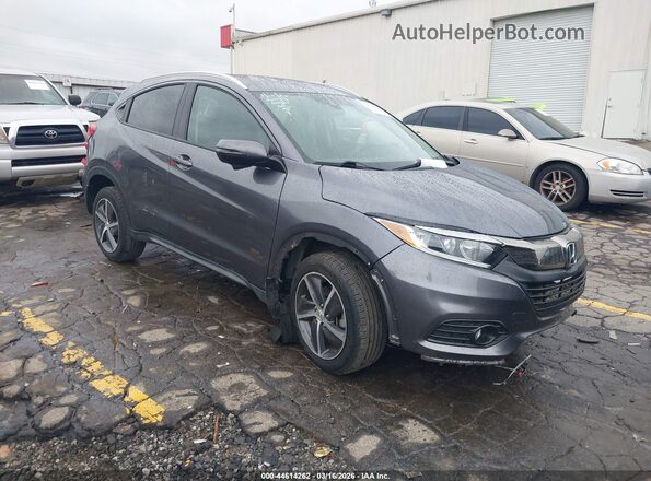 3CZRU6H5XMM700930 2021 HONDA HR-V Серый Передняя правая четверть