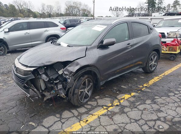 3CZRU6H5XMM700930 2021 HONDA HR-V Серый Передняя левая четверть