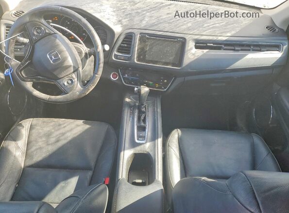 3CZRU6H71JM718973 2018 HONDA HR-V Черный Вид панели приборов
