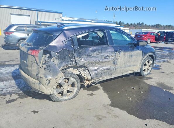 3CZRU6H71JM718973 2018 HONDA HR-V Черный Задняя правая четверть