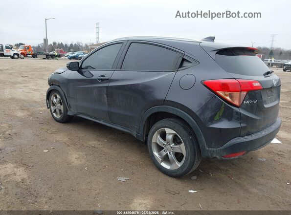 3CZRU6H72HM718541 2017 HONDA HR-V Серый Задняя левая четверть