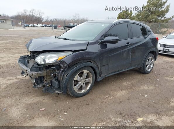 3CZRU6H72HM718541 2017 HONDA HR-V Серый Передняя левая четверть