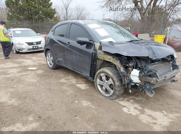 3CZRU6H72HM718541 2017 HONDA HR-V Серый Передняя правая четверть