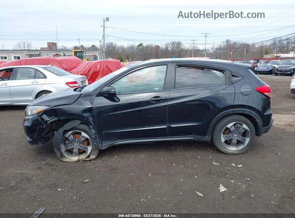 3CZRU6H73JM712933 2018 HONDA HR-V Черный Вид задней части салона