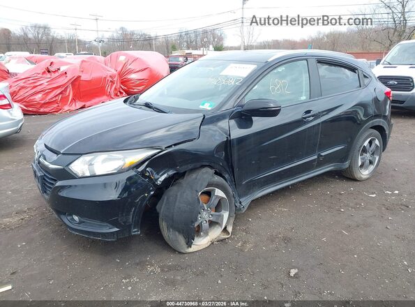 3CZRU6H73JM712933 2018 HONDA HR-V Черный Вид спереди
