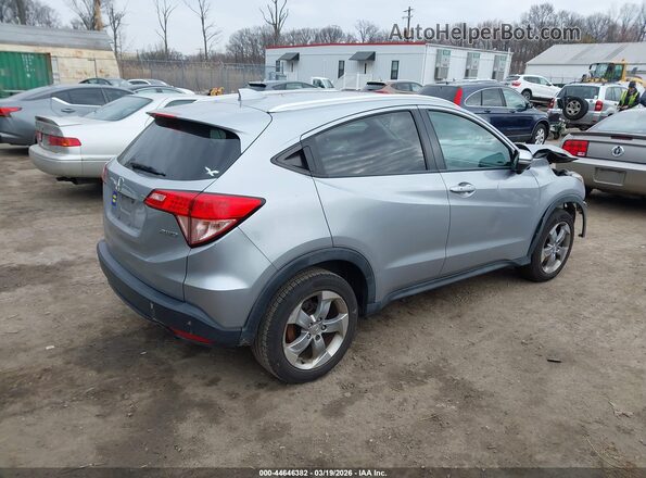 3CZRU6H74HM711722 2017 HONDA HR-V Silver Tył prawy