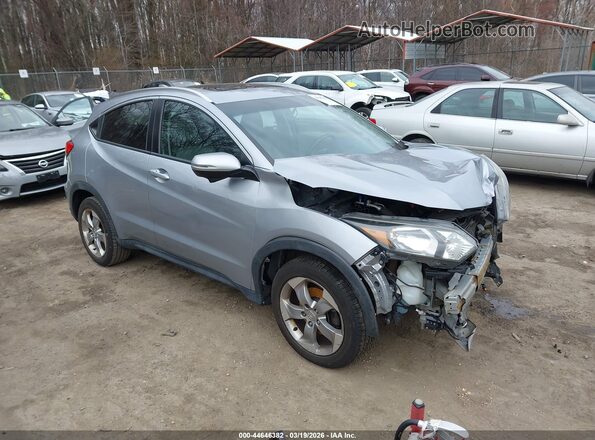 3CZRU6H74HM711722 2017 HONDA HR-V Silver Przód prawy