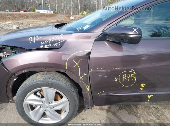 3CZRU6H75KM717049 2019 HONDA HR-V Фиолетовый 