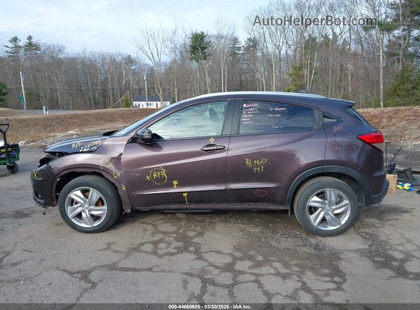 3CZRU6H75KM717049 2019 HONDA HR-V Фиолетовый 