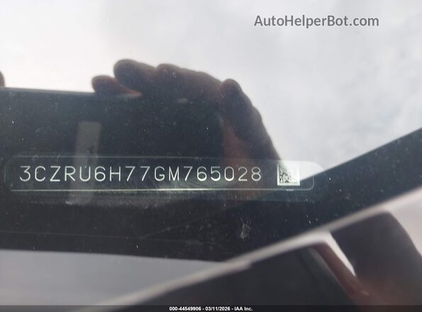 3CZRU6H77GM765028 2016 HONDA HR-V Черный Вид подкапотного пространства