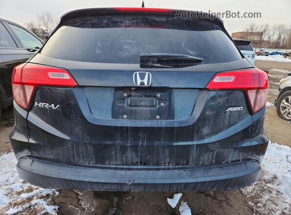 3CZRU6H78JM730344 2018 HONDA HR-V Черный Вид сзади