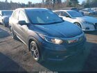 2022 Honda Hr-v Awd Ex-l Gray vin: 3CZRU6H79NM728205