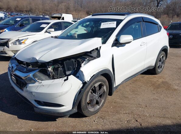3CZRU6H7XJM709415 2018 HONDA HR-V Белый Передняя левая четверть